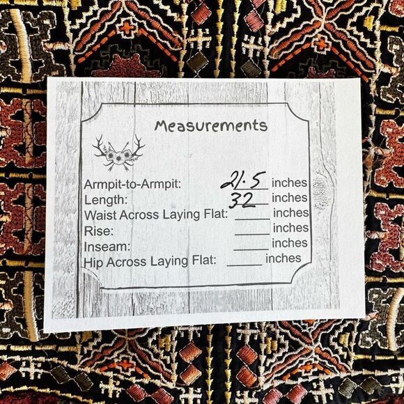 Soft Surroundings Embroidery Floral Inserts Long Sleeves SZ L # 2366 - Picture 9 of 12